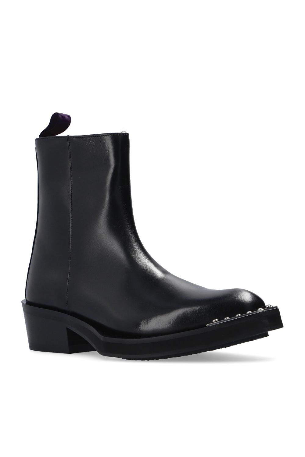 Black 'Romeo Hi' leather ankle boots Eytys - Vitkac Canada